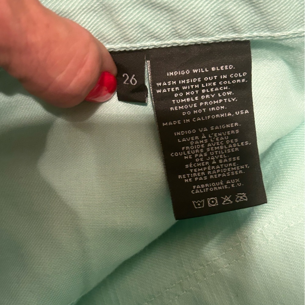 J BRAND for Intermix Cut off Shorts 26 - Picture 5 of 7